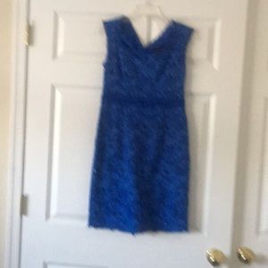 Blue lace dress Ann Taylor size 4